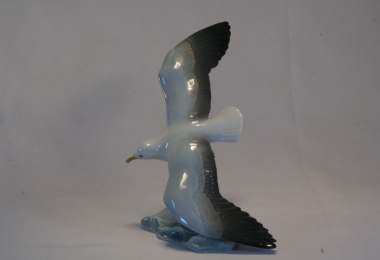 купить фарфор, статуэтка фарфоровая чайка, чайка на волне,Фриц Хайденрайх (Fritz Heidenreich), Розенталь (Rosenthal)