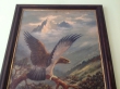 орел, горный орел, купить картину орел,  Р. Хиршель, R. Hirschel