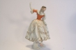 купить фарфор, статуэтка фарфоровая танцовщица, рококо танцовщица фарфоровая, Густав Опель (Gustav Oppel ), Розенталь (Rosenthal)